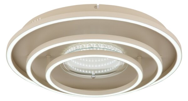 Globo 48564-40S - LED stropné svietidlo LAWANDA LED/40W/230V, priemer 51 cm, béžové