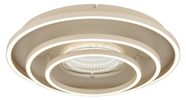Globo 48564-40S - LED stropné svietidlo LAWANDA LED/40W/230V, priemer 51 cm, béžové