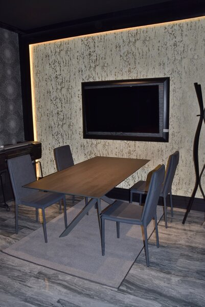Tapibel , Kusový koberec Supersoft s bordurou 840 sv. šedý, 60x100, šedá, chodba / predsieň