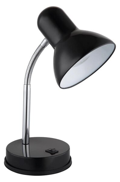 Globo 2485S - Stolová lampa BASIC 1xE27/40W/230V čierna