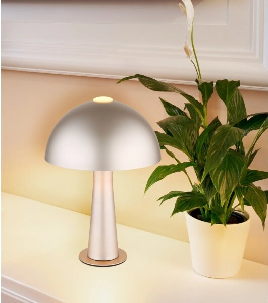 Globo 50670152 - Stolová lampa JULIA 1xE14/25W/230V matný chróm