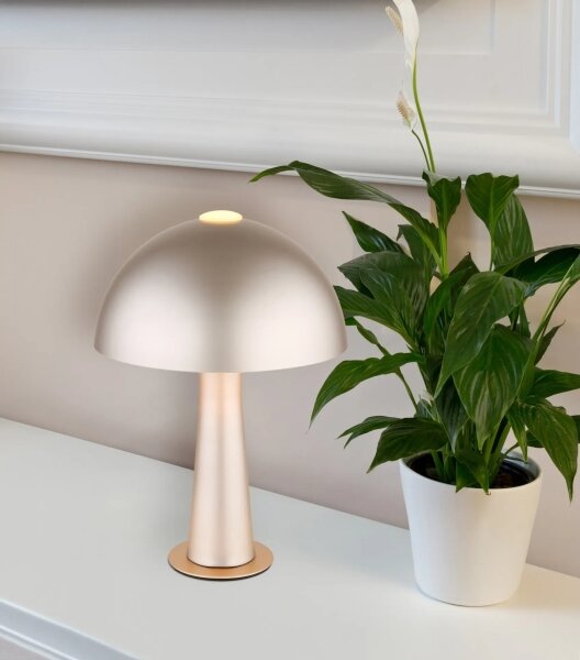 Globo 50670152 - Stolová lampa JULIA 1xE14/25W/230V matný chróm