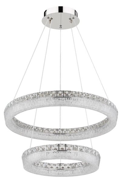 Globo 67387-60 - LED stmievateľný luster na lane LAUREL LED/60W/230V číre+DO