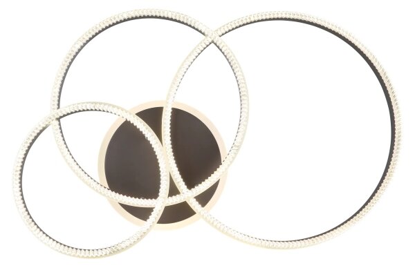 Globo 67377-72 - LED stmievateľné stropné svietidlo FRANCINE LED/72W/230V strieborné+DO
