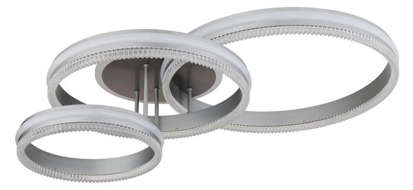 Globo 67377-72 - LED stmievateľné stropné svietidlo FRANCINE LED/72W/230V strieborné+DO