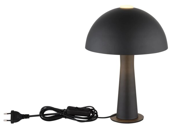 Globo 50670108 - Stolová lampa JULIA 1xE14/25W/230V čierna