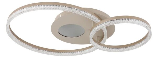 Globo 48480-30 - LED stropné svietidlo SANFORD LED/30W/230V 3000K 70x50 cm béžová