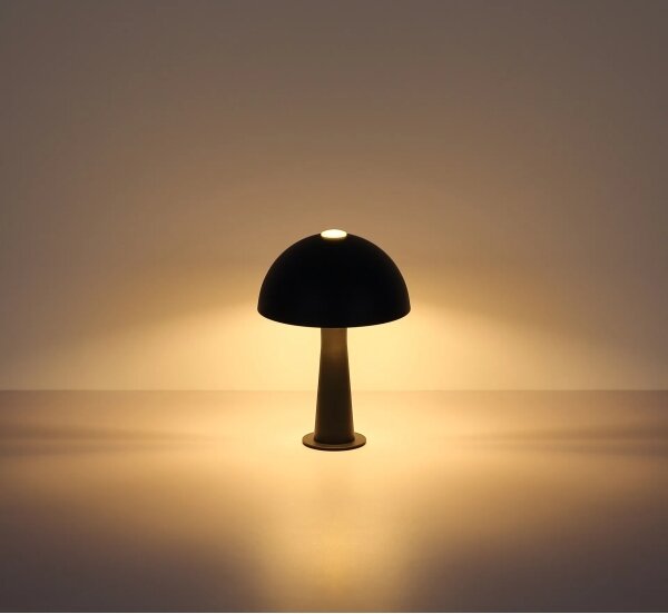Globo 50670108 - Stolová lampa JULIA 1xE14/25W/230V čierna