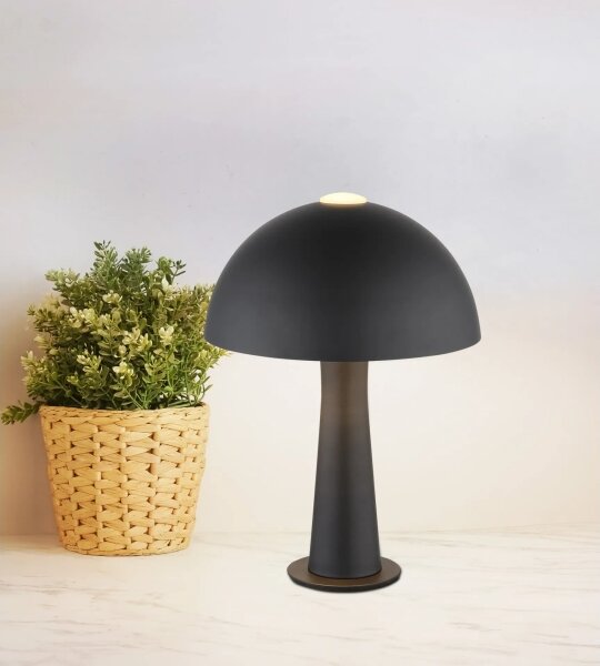 Globo 50670108 - Stolová lampa JULIA 1xE14/25W/230V čierna