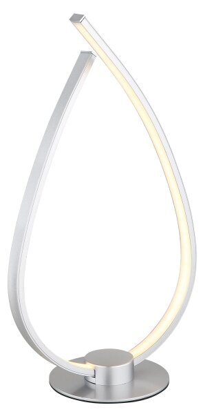 Globo 58492S - LED stolová lampa TRINA LED/6W/230V strieborná