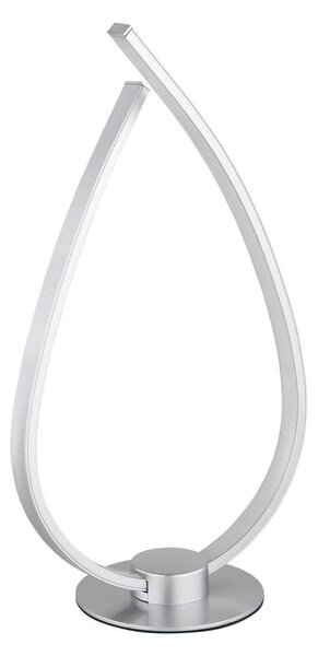 Globo 58492S - LED stolová lampa TRINA LED/6W/230V strieborná