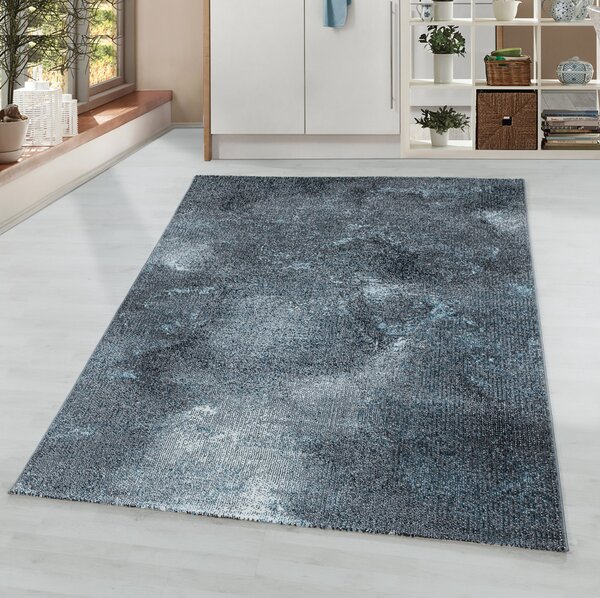 Ayyildiz , Kusový koberec Ottawa 4203 blue, 80x150, modrá, chodba / predsieň