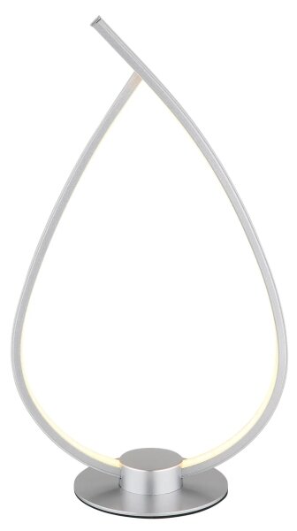 Globo 58492S - LED stolová lampa TRINA LED/6W/230V strieborná