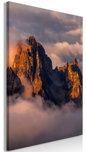 Obraz - Hory v oblakoch 40x60
