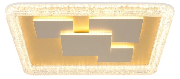 Globo 48476-40 - LED stropné svietidlo LORAINE LED/40W/230V 48,8x48,8 cm zlaté