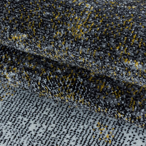 Ayyildiz , Kusový koberec Ottawa 4203 yellow, 80x150, šedá, chodba / predsieň