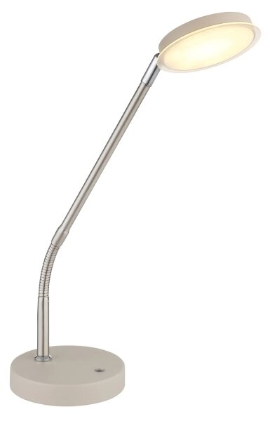 Globo 58504TSA - LED dotykovo stmievateľná stolná lampa SILVIO LED/6,5W/230V béžová