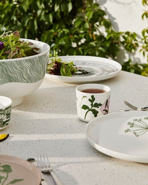 Marimekko Misa Oiva Gabriel Näkki 3l, bielo-zelená