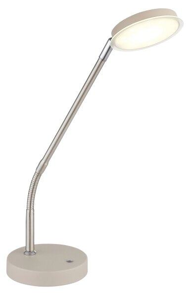Globo 58504TSA - LED dotykovo stmievateľná stolná lampa SILVIO LED/6,5W/230V béžová