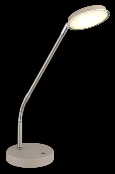 Globo 58504TSA - LED dotykovo stmievateľná stolná lampa SILVIO LED/6,5W/230V béžová