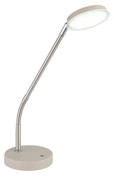 Globo 58504TSA - LED dotykovo stmievateľná stolná lampa SILVIO LED/6,5W/230V béžová