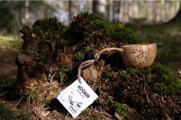 Kupilka Hrnček kuksa Kupilka Moomin 0,12l, hnedý