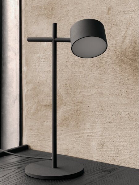 Osram - LED stmievateľná stolná lampa DECOR KYOTO LED/12W/230V čierna