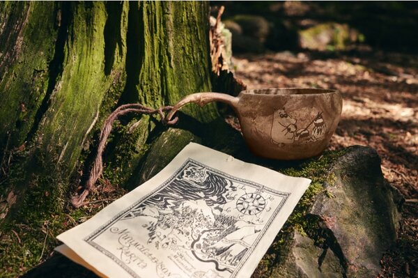Kupilka Hrnček kuksa Kupilka Moomin 0,21l, hnedý