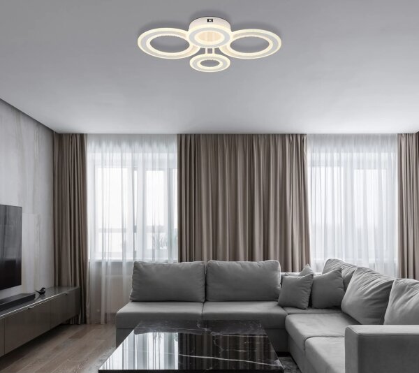 Globo 67372-54 - LED Stropné svietidlo ANTHONY LED/54W/230V 59x42 cm