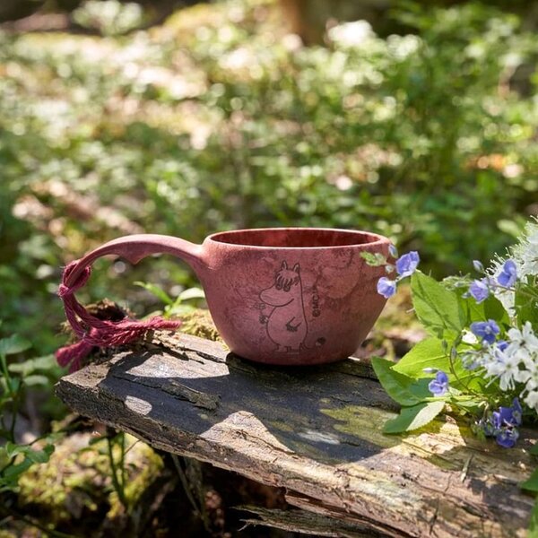 Kupilka Hrnček kuksa Kupilka Snorkmaiden 0,12l, červený
