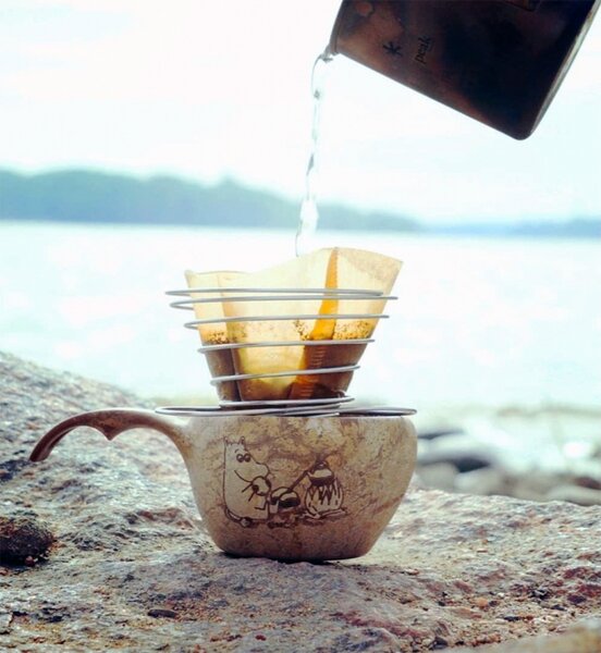 Kupilka Hrnček kuksa Kupilka Moomin 0,21l, hnedý