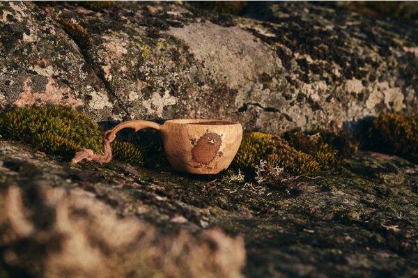 Kupilka Hrnček kuksa Kupilka Stinky 0,12l, hnedý