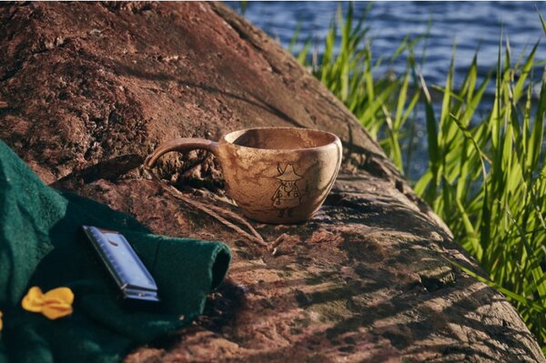 Kupilka Hrnček kuksa Kupilka Snufkin 0,37l, hnědý