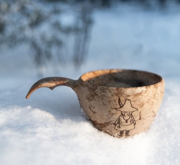 Kupilka Hrnček kuksa Kupilka Snufkin 0,37l, hnědý