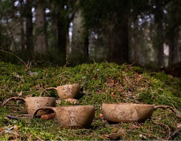 Kupilka Hrnček kuksa Kupilka Snufkin 0,37l, hnědý