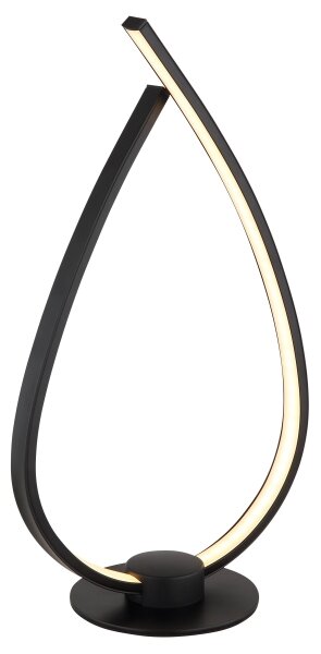 Globo 58492B - LED stolná lampa TRINA LED/6W/230V čierna