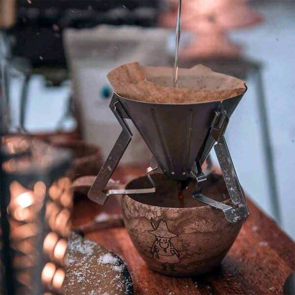 Kupilka Hrnček kuksa Kupilka Snufkin 0,37l, hnědý