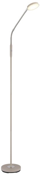 Globo 58504SSA - Dotykovo stmievateľná stojacia lampa SILVIO LED/6,5W/230V béžová