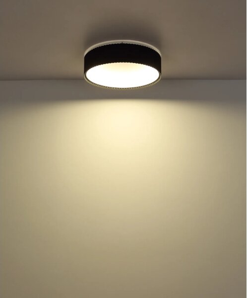 Globo 15924DS-LED Stropné svietidlo KEMP LED/45W/230V 2700/4000/6000K priemer 46 cm čierna