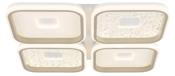 Globo 48097-60 - LED stmievateľné stropné svietidlo MOSAIKO LED/55W/230V 54x54 cm+DO