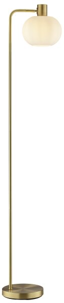 Brilliant - Stojacia lampa FANNY 1xE27/20W/230V mosadz
