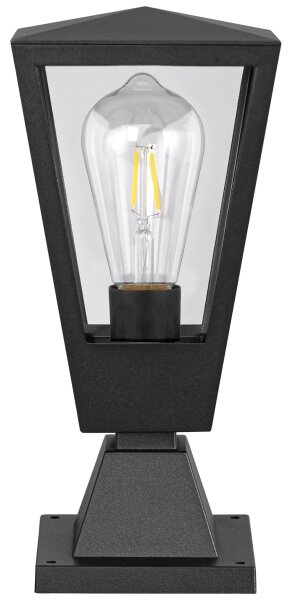 Brilliant - Vonkajšie svietidlo WESTDLIFF 1xE27/20W/230V 30,7 cm IP44 antracit