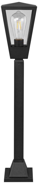 Brilliant - Vonkajšia lampa WESTDLIFF 1xE27/20W/230V 73,4 cm IP44 antracit