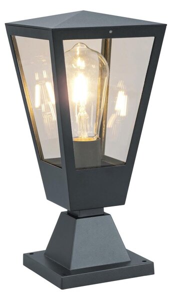 Brilliant - Vonkajšie svietidlo WESTDLIFF 1xE27/20W/230V 30,7 cm IP44 antracit
