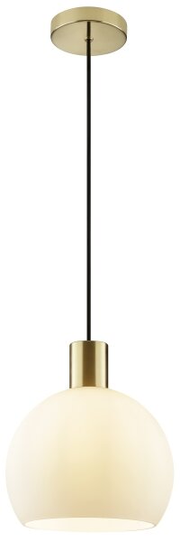 Brilliant - Závesné svietidlo na lanku CONY 1xE27/20W/230V pr. 25 cm mosadz