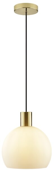 Brilliant - Závesné svietidlo na lanku CONY 1xE27/20W/230V pr. 25 cm mosadz