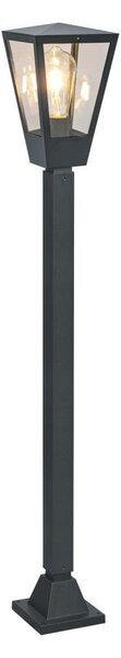 Brilliant - Vonkajšie svietidlo WESTDLIFF 1xE27/20W/230V 98,4 cm IP44 antracit