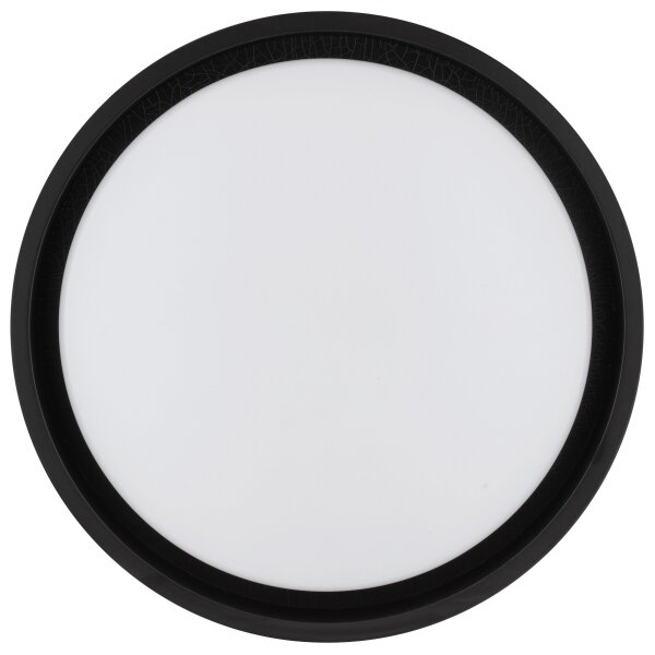Brilliant - LED stropné svietidlo SONORA LED/12W/230V 3000K pr. 31 cm čierne