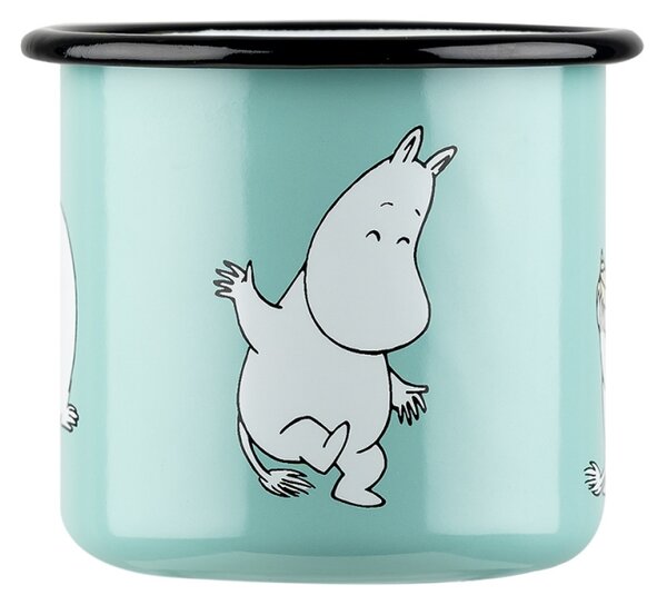 Muurla Hrnček Moomin 0,37l, smalt /mätový