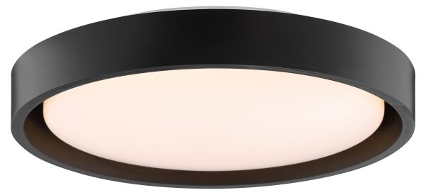Brilliant - LED stropné svietidlo SONORA LED/12W/230V 3000K pr. 31 cm čierne